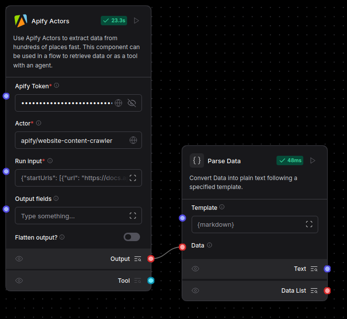 Apify 流 - 网站内容抓取器