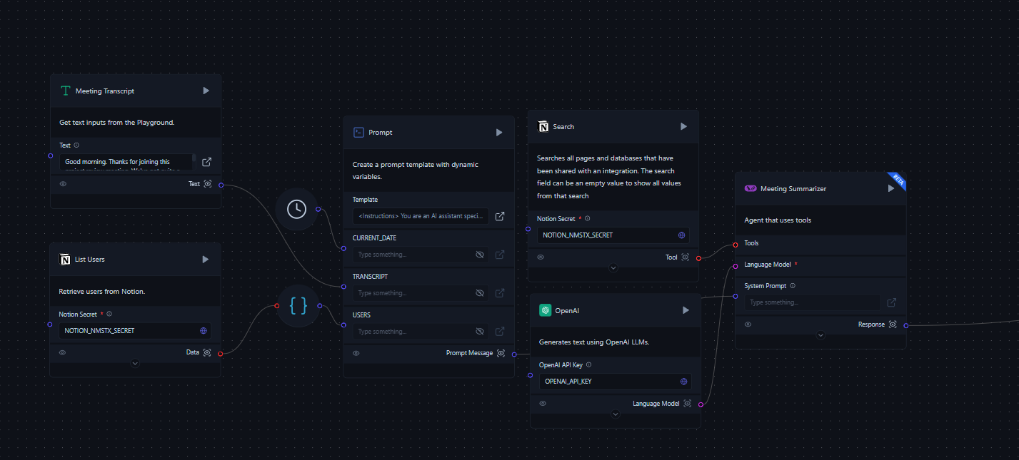 Notion 会议代理第一部分